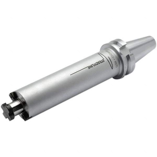 Seco - BT50 Dual Contact Taper Shank 40mm Pilot Diam Shell Mill Holder - 312mm Flange to Nose End Projection, 89mm Nose Diam, Through-Spindle & DIN Flange Coolant - Exact Tool & Supply