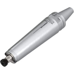 Seco - CAT40 Dual Contact Taper Shank 3/4" Pilot Diam Shell Mill Holder - 8-1/4" Flange to Nose End Projection, 1-3/4" Nose Diam, Through-Spindle & DIN Flange Coolant - Exact Tool & Supply