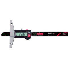 Mahr - Electronic Depth Gages; Minimum Measurement (mm): 0 ; Minimum Measurement (Decimal Inch): 0 ; Maximum Measurement (Decimal Inch): 6 ; Maximum Measurement (mm): 150 ; Resolution (mm): 0.01 ; Resolution (Decimal Inch): 0.0005 - Exact Tool & Supply