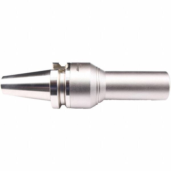 Emuge - BT40 Taper Shank, 3/4" Hole Diam x 40mm Nose Diam Milling Chuck - 156mm Projection, Through-Spindle Coolant, Balanced to 20,000 RPM - Exact Tool & Supply