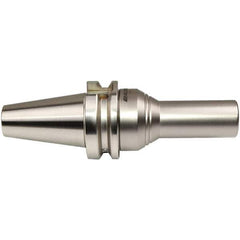 Emuge - BT40 Taper Shank, 9/16" Hole Diam x 30mm Nose Diam Milling Chuck - 120mm Projection, Through-Spindle Coolant, Balanced to 20,000 RPM - Exact Tool & Supply