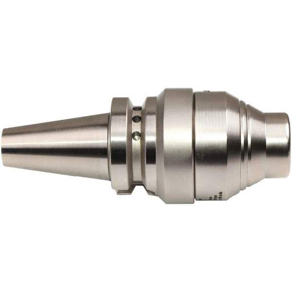 Emuge - BT30 Taper Shank, 9/16" Hole Diam x 30mm Nose Diam Milling Chuck - 82mm Projection, Through-Spindle Coolant, Balanced to 20,000 RPM - Exact Tool & Supply