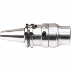 Emuge - ISO30 Taper Shank, 9/16" Hole Diam x 40mm Nose Diam Milling Chuck - 92mm Projection, Through-Spindle Coolant, Balanced to 20,000 RPM - Exact Tool & Supply