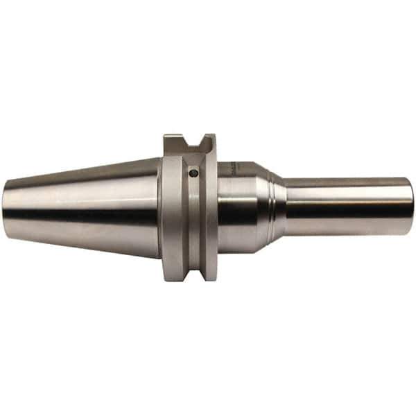 Emuge - BT50 Taper Shank, 3/4" Hole Diam x 40mm Nose Diam Milling Chuck - 167mm Projection, Through-Spindle Coolant, Balanced to 20,000 RPM - Exact Tool & Supply