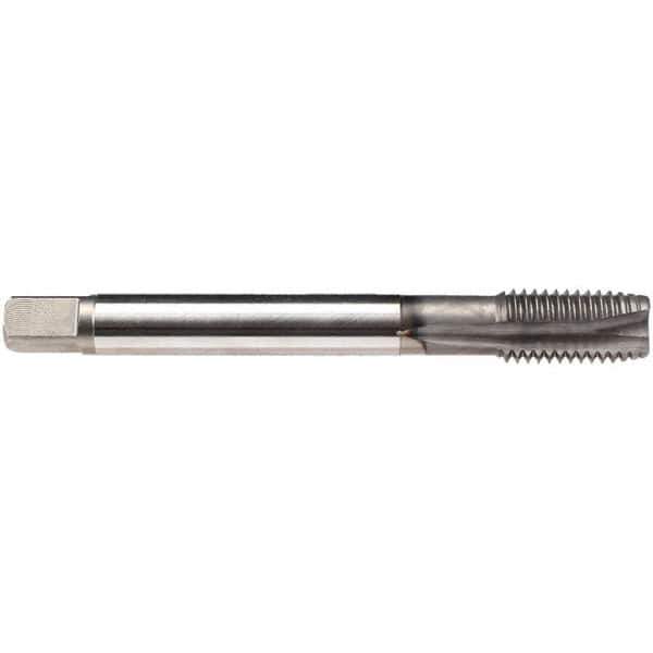 Emuge - 7/8-14 UNF, 3 Flutes, Plug Chamfer, GLT-1 Finish, High Speed Steel Spiral Point STI Tap - 0.8" Shank Diam, 3B Class of Fit, Series Rekord B-VA - Exact Tool & Supply