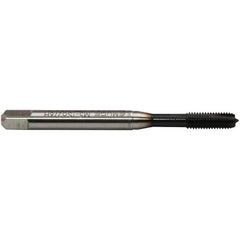 Emuge - 1/4-20 UNC, 3 Flutes, Plug Chamfer, GLT-8 Finish, High Speed Steel Spiral Point STI Tap - 0.22" Shank Diam, 3B Class of Fit, Series Rekord B-AL - Exact Tool & Supply
