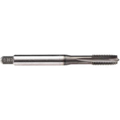 Emuge - #6-40 UNF, 3 Flutes, Plug Chamfer, GLT-1 Finish, High Speed Steel Spiral Point STI Tap - 0.141" Shank Diam, 3B Class of Fit, Series Rekord B-VA - Exact Tool & Supply
