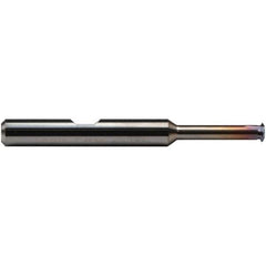 Emuge - 20 Max TPI, Internal Single Profile Thread Mill - 3/4" Cut Diam, 1/4" Shank Diam, 4 Flute, 2-3/8" OAL, TiCN Finish - Exact Tool & Supply
