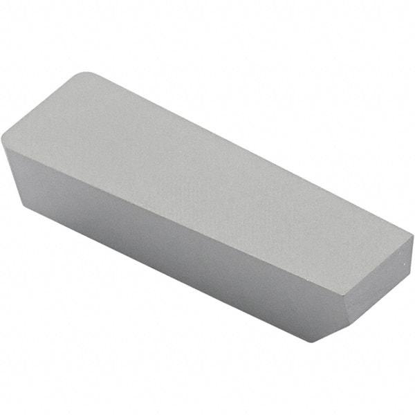Seco - 190608LPGN Grade CW100, 1/4" Cutting Width Ceramic Grooving Insert - 3/8" Max Depth of Cut, Neutral, 0.381mm Corner Radius, Uncoated - Exact Tool & Supply