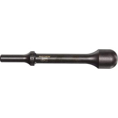 Mayhew - 1" Head Width, 6" OAL, Pneumatic Hammer - Round Drive, Round Shank, Steel - Exact Tool & Supply