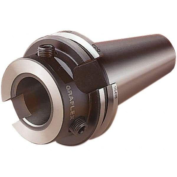 Seco - G4 System Size, CAT TF40 ADB Taper, Modular Tool Holding System Adapter - 60.9mm Projection, 40mm Body Diam, 148.4mm OAL, Through Coolant - Exact Tool & Supply
