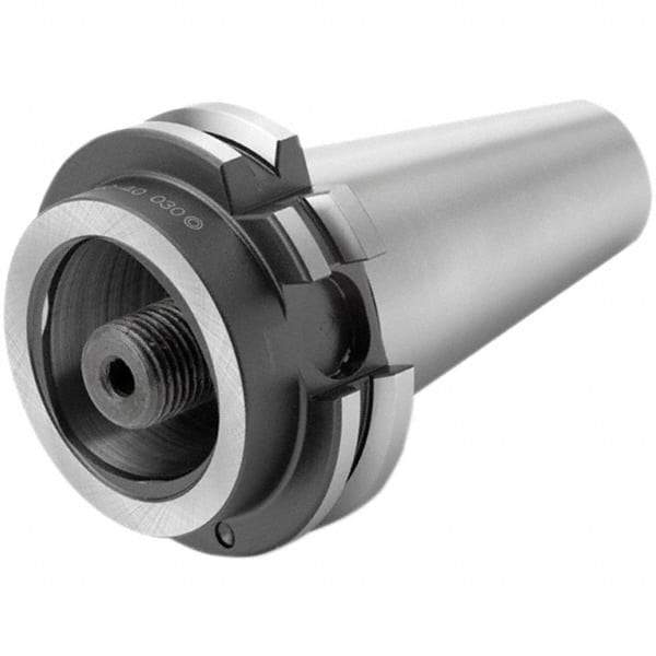 Seco - C6 System Size, DIN50 ADB Taper, Modular Tool Holding System Adapter - 10.9mm Projection, 63mm Body Diam, 131.7mm OAL, Through Coolant - Exact Tool & Supply