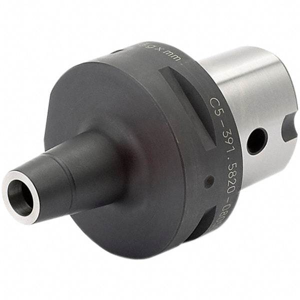 Seco - M20 System Size, C6 Taper, Modular Tool Holding System Adapter - 50mm Projection, 42.5mm Body Diam, 113mm OAL, Through Coolant - Exact Tool & Supply