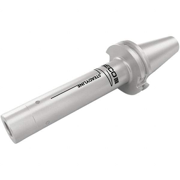 Seco - M16 System Size, CAT TF50 ADB Taper, Modular Tool Holding System Adapter - 165.9mm Projection, 30.5mm Body Diam, 286.7mm OAL, Through Coolant - Exact Tool & Supply