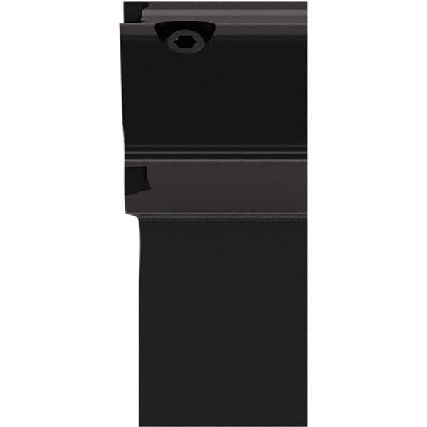 Seco - X4FR, External, Right Hand, 25mm Max Depth of Cut, 0.03 to 0.104" Groove Width, Indexable Grooving Tool Holder - X4GK25..R Insert Compatibility, 25mm Shank Height, 25mm Shank Width, 150mm OAL, Through Coolant - Exact Tool & Supply