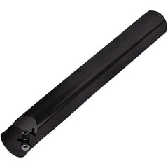 Seco - CNR, Internal, Right Hand, 0.1098" Max Depth of Cut, 0.03 to 0.104" Groove Width, Indexable Grooving Tool Holder - 10NR, 12NR Insert Compatibility, 1-1/2" Shank Height, 1-1/2" Shank Width, 12" OAL, Through Coolant - Exact Tool & Supply