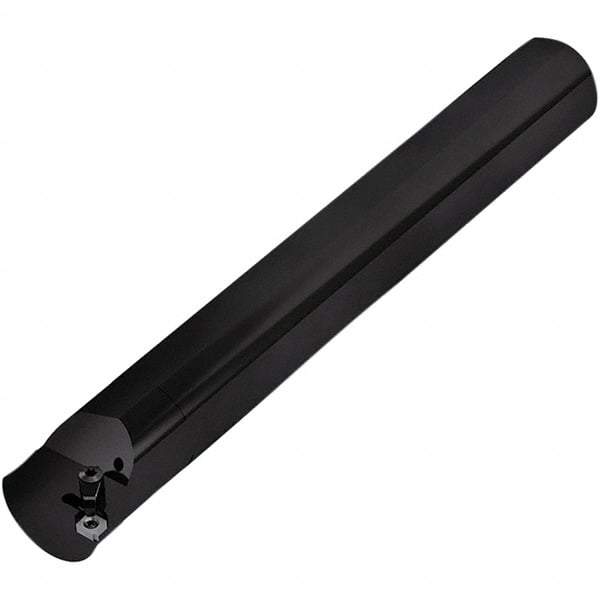 Seco - CNR, Internal, Right Hand, 0.1201" Max Depth of Cut, 0.03 to 0.104" Groove Width, Indexable Grooving Tool Holder - 10NR, 12NR Insert Compatibility, 1" Shank Height, 1" Shank Width, 8" OAL, Through Coolant - Exact Tool & Supply