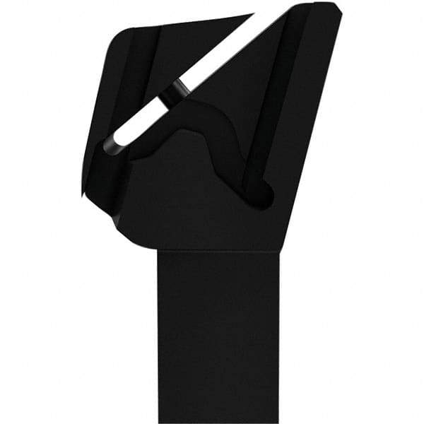 Seco - X4FL, External, Left Hand, 16mm Max Depth of Cut, 3mm Max Groove Width, Indexable Grooving Tool Holder - X4GK25..L Insert Compatibility, 16mm Shank Height, 16mm Shank Width, 125mm OAL, Through Coolant - Exact Tool & Supply