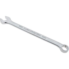 Blackhawk by Proto - 11mm 12 Point Offset Combination Wrench - 15° Offset Angle, 5-3/4" OAL, Steel, Satin Finish - Exact Tool & Supply