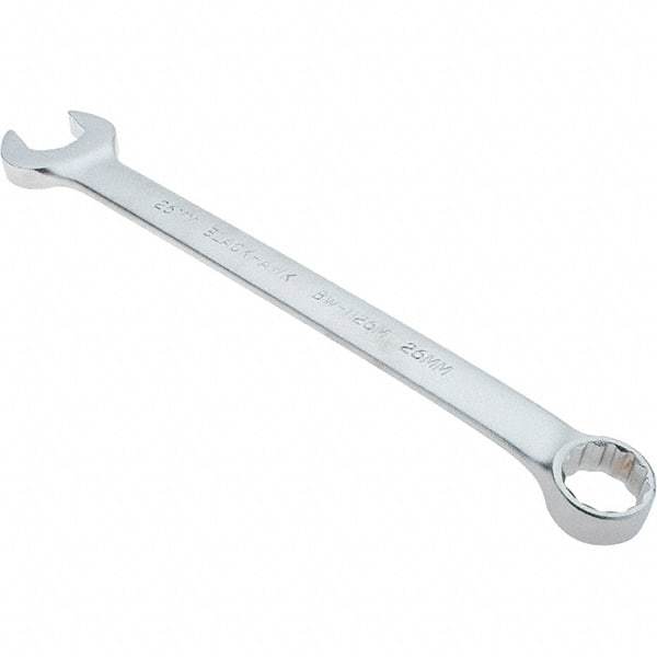 Blackhawk by Proto - 26mm 12 Point Offset Combination Wrench - 15° Offset Angle, 13-1/2" OAL, Steel, Satin Finish - Exact Tool & Supply