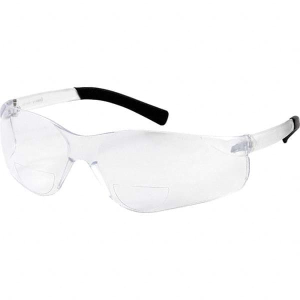 Bouton - Magnifying Safety Glasses Diopter Lens: +1.5 Lens Coating: Scratch Resistant - Exact Tool & Supply