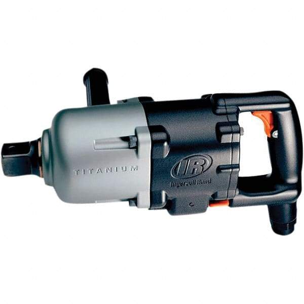 Ingersoll-Rand - 1-1/2" Drive, 2,750 RPM, 5,000 Ft/Lb Torque Impact Wrench - D-Handle, 700 IPM, 80 CFM, 90 psi, 1/2" Inlet - Exact Tool & Supply