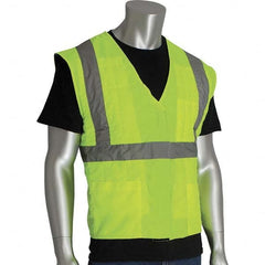 PIP - Size L/XL, High Visibility Yellow Cooling Vest - Exact Tool & Supply