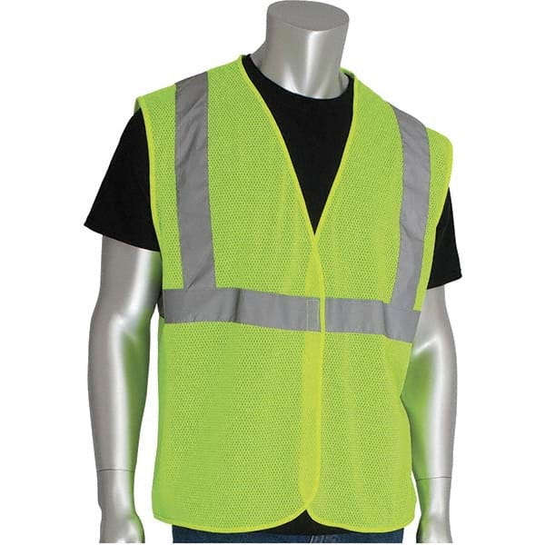 PIP - Size M Yellow Mesh General Purpose High Visibility Vest - Exact Tool & Supply