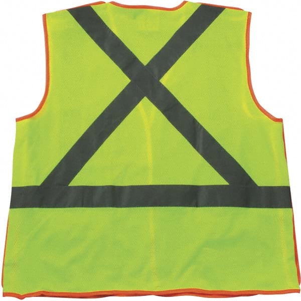 PIP - Size 3XL Yellow Mesh Breakaway High Visibility Vest - Exact Tool & Supply