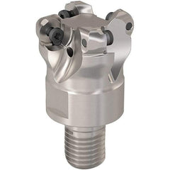 Seco - 26.1mm Cutting Diam, 6mm Max Depth of Cut, Modular Connection Indexable Copy End Mill - 4 Inserts, RP.. 1204 Insert, 217.29I-06 Toolholder, Steel, Through Coolant - Exact Tool & Supply