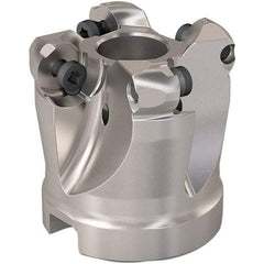 Seco - 28mm Cut Diam, 6mm Max Depth, 16mm Arbor Hole, 4 Inserts, RP..1204 Insert Style, Indexable Copy Face Mill - R220.29 Cutter Style, 14,000 Max RPM, 40mm High, Through Coolant, Series R220.29 - Exact Tool & Supply