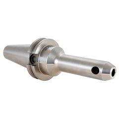 Techniks - CAT40 Taper Shank 3/8" Hole End Mill Holder/Adapter - Exact Tool & Supply