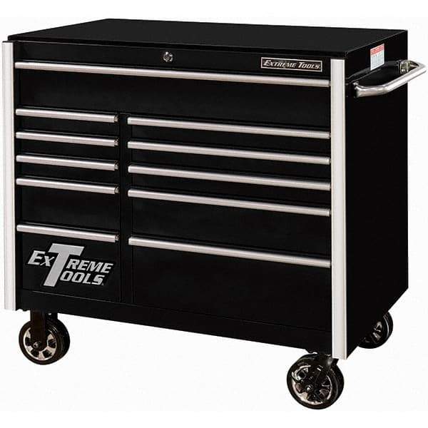 EXTREME TOOLS - Tool Storage Carts Type: Tool Cart Number of Drawers: 11 - Exact Tool & Supply