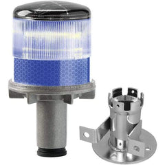 TAPCO - Strobe & Flashing Lights Light Type: Strobe Lens Color: Blue - Exact Tool & Supply