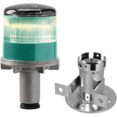 TAPCO - Strobe & Flashing Lights Light Type: Strobe Lens Color: Green - Exact Tool & Supply