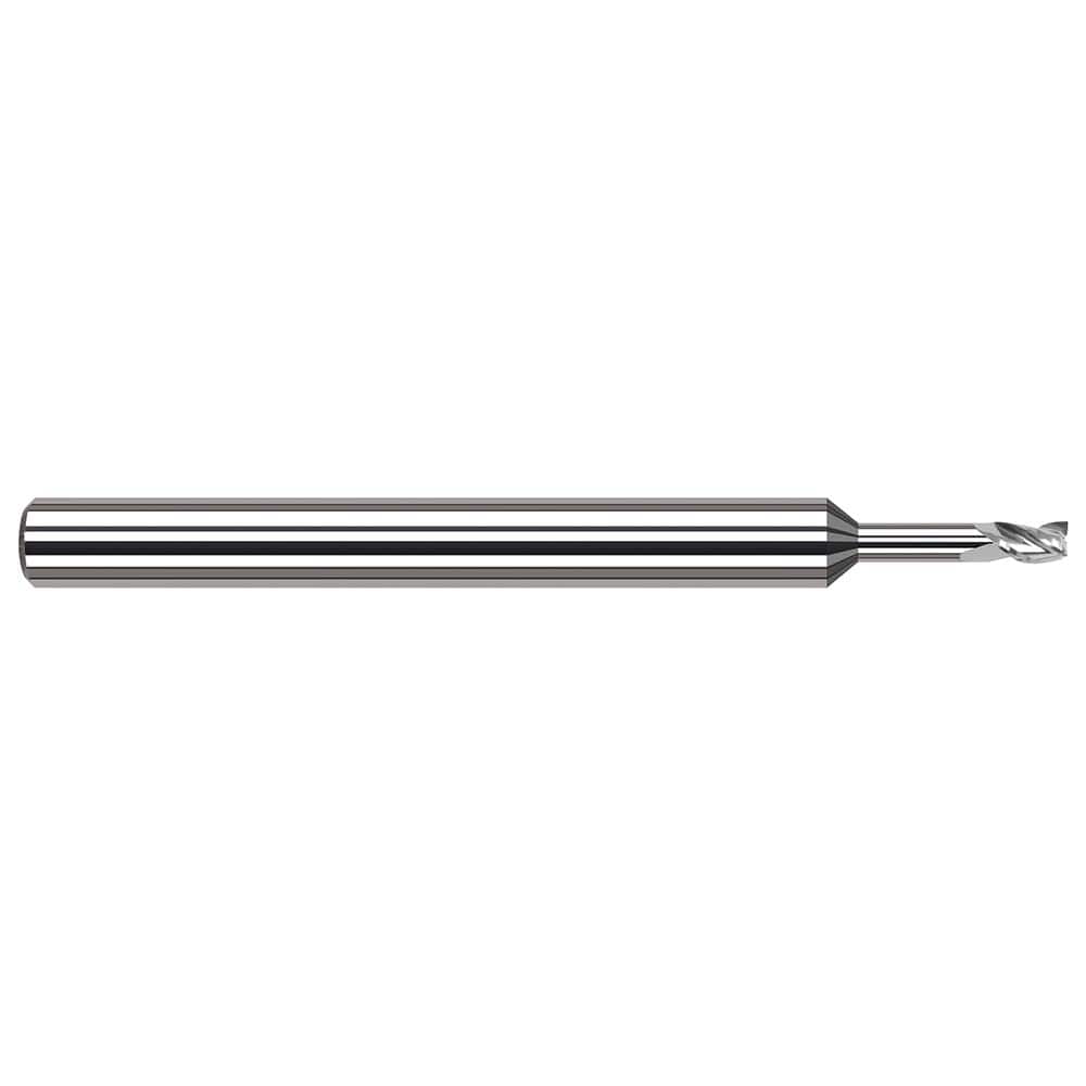 Harvey Tool - 3/8", 0.57" LOC, 3/8" Shank Diam, 4" OAL, 3 Flute, Solid Carbide Square End Mill - Exact Tool & Supply