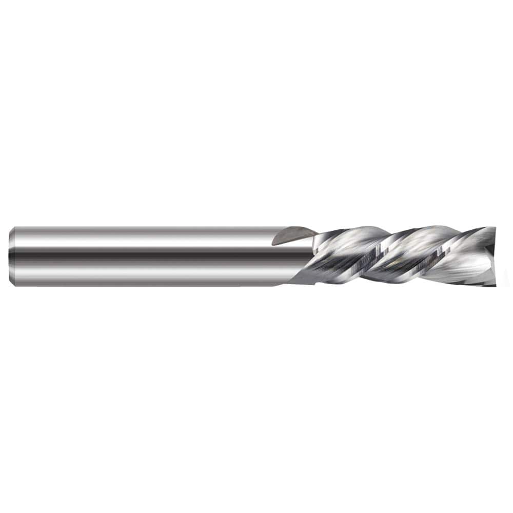 Harvey Tool - Square End Mills; Mill Diameter (Inch): 3/8 ; Mill Diameter (Decimal Inch): 0.3750 ; Length of Cut (Inch): 2 ; Length of Cut (Decimal Inch): 2.0000 ; Material: Solid Carbide ; Finish/Coating: Uncoated - Exact Tool & Supply