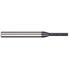 Harvey Tool - Square End Mills; Mill Diameter (Inch): 1/8 ; Mill Diameter (Decimal Inch): 0.1250 ; Length of Cut (Inch): 3/4 ; Length of Cut (Decimal Inch): 0.7500 ; Material: Solid Carbide ; Finish/Coating: AlTiN Nano - Exact Tool & Supply