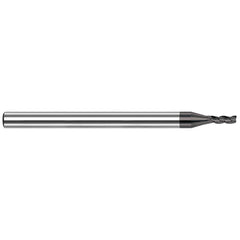 Harvey Tool - Square End Mills; Mill Diameter (Inch): 5/64 ; Mill Diameter (Decimal Inch): 0.0780 ; Length of Cut (Decimal Inch): 0.1170 ; Material: Solid Carbide ; Finish/Coating: Amorphous Diamond ; Shank Diameter (Inch): 1/8 - Exact Tool & Supply