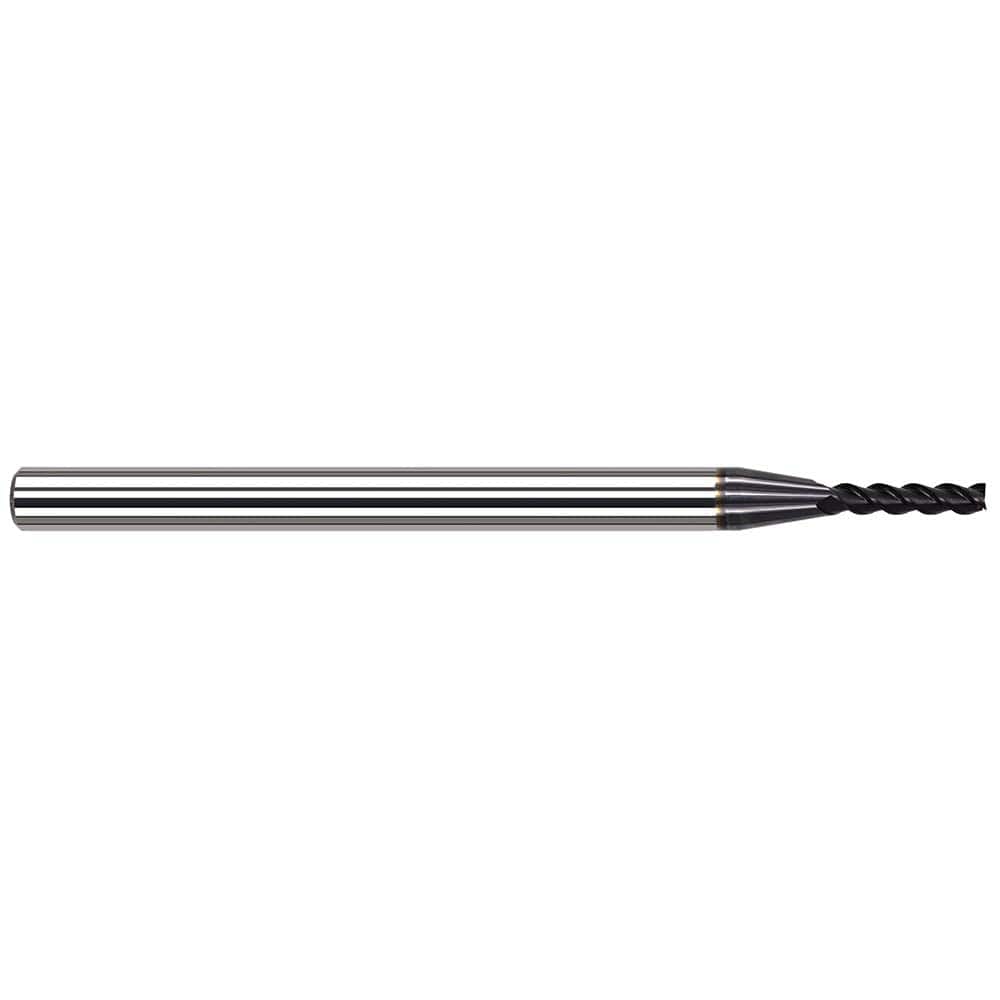 Harvey Tool - Square End Mills; Mill Diameter (mm): 2.50 ; Mill Diameter (Decimal Inch): 0.0984 ; Length of Cut (mm): 12.0000 ; Length of Cut (Decimal Inch): 0.4724 ; Material: Solid Carbide ; Finish/Coating: AlTiN Nano - Exact Tool & Supply