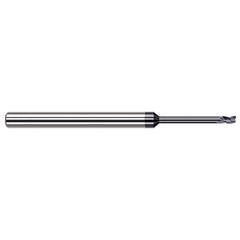 Harvey Tool - Square End Mills; Mill Diameter (Inch): 3/32 ; Mill Diameter (Decimal Inch): 0.0930 ; Length of Cut (Decimal Inch): 0.1390 ; Material: Solid Carbide ; Finish/Coating: AlTiN ; Shank Diameter (Inch): 1/8 - Exact Tool & Supply