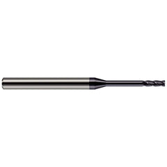 Harvey Tool - Square End Mills; Mill Diameter (Inch): 1/8 ; Mill Diameter (Decimal Inch): 0.1250 ; Length of Cut (Inch): 3/8 ; Length of Cut (Decimal Inch): 0.3750 ; Material: Solid Carbide ; Finish/Coating: AlTiN - Exact Tool & Supply
