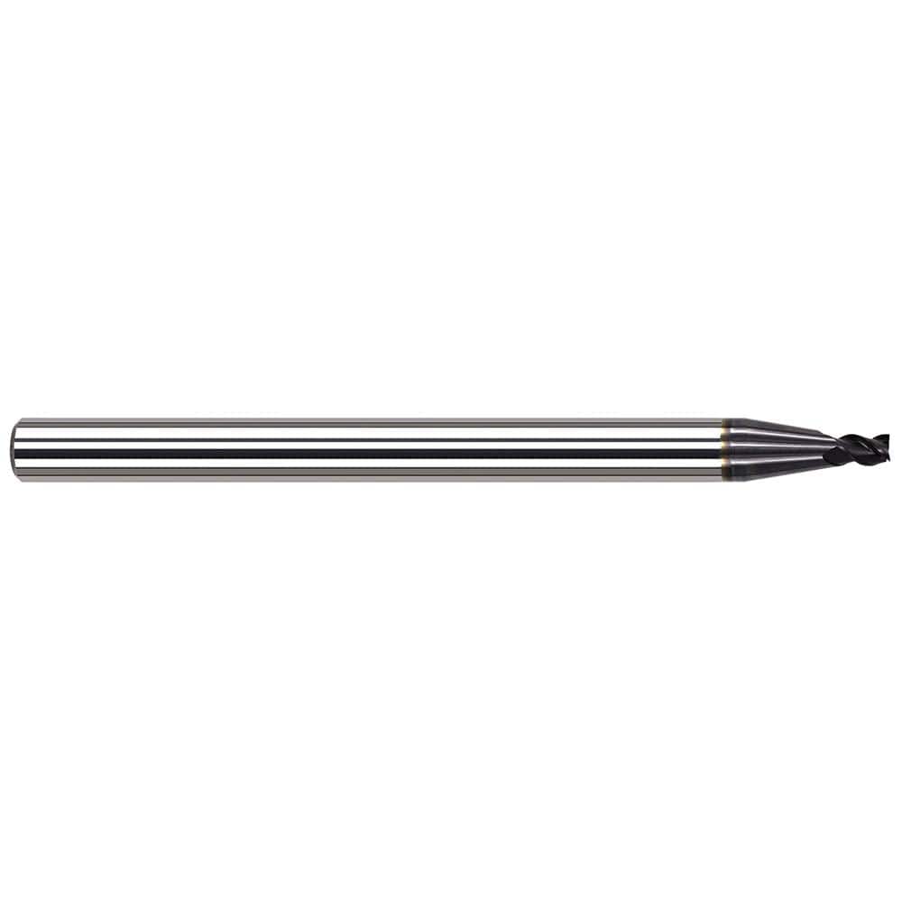 Harvey Tool - Square End Mills; Mill Diameter (Inch): 7/64 ; Mill Diameter (Decimal Inch): 0.1090 ; Length of Cut (Decimal Inch): 0.1640 ; Material: Solid Carbide ; Finish/Coating: AlTiN ; Shank Diameter (Inch): 1/8 - Exact Tool & Supply