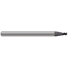 Harvey Tool - Square End Mills; Mill Diameter (Inch): 9/64 ; Mill Diameter (Decimal Inch): 0.1406 ; Length of Cut (Decimal Inch): 0.2200 ; Material: Solid Carbide ; Finish/Coating: AlTiN ; Shank Diameter (Inch): 3/16 - Exact Tool & Supply