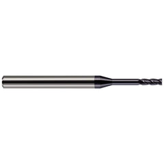 Harvey Tool - Square End Mills; Mill Diameter (Inch): 1/8 ; Mill Diameter (Decimal Inch): 0.1250 ; Length of Cut (Inch): 3/8 ; Length of Cut (Decimal Inch): 0.3750 ; Material: Solid Carbide ; Finish/Coating: AlTiN - Exact Tool & Supply