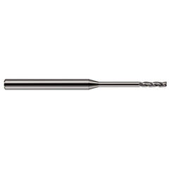 Harvey Tool - Square End Mills; Mill Diameter (mm): 1.20 ; Mill Diameter (Inch): 3/64 ; Mill Diameter (Decimal Inch): 0.0470 ; Length of Cut (Inch): 1/4 ; Length of Cut (Decimal Inch): 0.2500 ; Material: Solid Carbide - Exact Tool & Supply