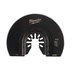 Milwaukee Tool - Rotary & Multi-Tool Accessories; Accessory Type: Wood Blade ; For Use With: Multi-Tools ; Includes: 3-1/2" HCS SEGMENTED WOOD BLADE ; Maximum RPM: 0.000 ; Tooth Style: End Cut ; Head Diameter (Inch): 3-1/2 - Exact Tool & Supply