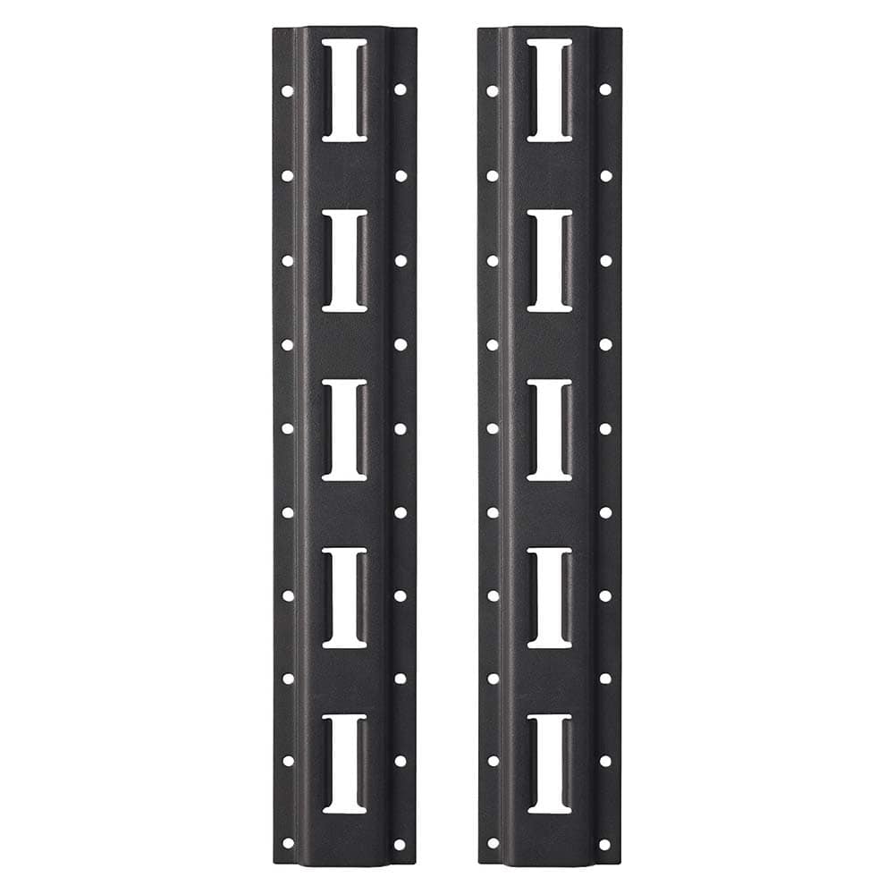Milwaukee Tool - Small Parts Boxes & Organizers; Type: Racking Track ; Width (Inch): 3.50 ; Depth (Inch): 0.60 ; Height (Inch): 20.1 ; Number of Compartments: 2 ; Frame Material: Steel - Exact Tool & Supply