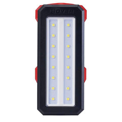 Milwaukee Tool - Cordless Work Lights; Voltage: 12 ; Run Time: 8 Hrs. ; Lumens: 700 ; Color: Red/Black ; Special Item Information: 110 Degree Pivoting Light Head; Up to 24 Hours of Run-time with XC4.0 Battery ; Includes: M12? ROVER? Service & Repair Floo - Exact Tool & Supply