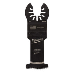 Milwaukee Tool - Rotary & Multi-Tool Accessories; Accessory Type: Multi-Material Blade ; For Use With: Multi-Tools ; Includes: 1-3/8" HCS JAPANESE TOOTH BLADE ; Maximum RPM: 0.000 ; Color: Black ; Tooth Style: End Cut - Exact Tool & Supply